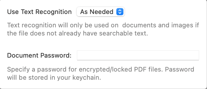 Improved Document Handling